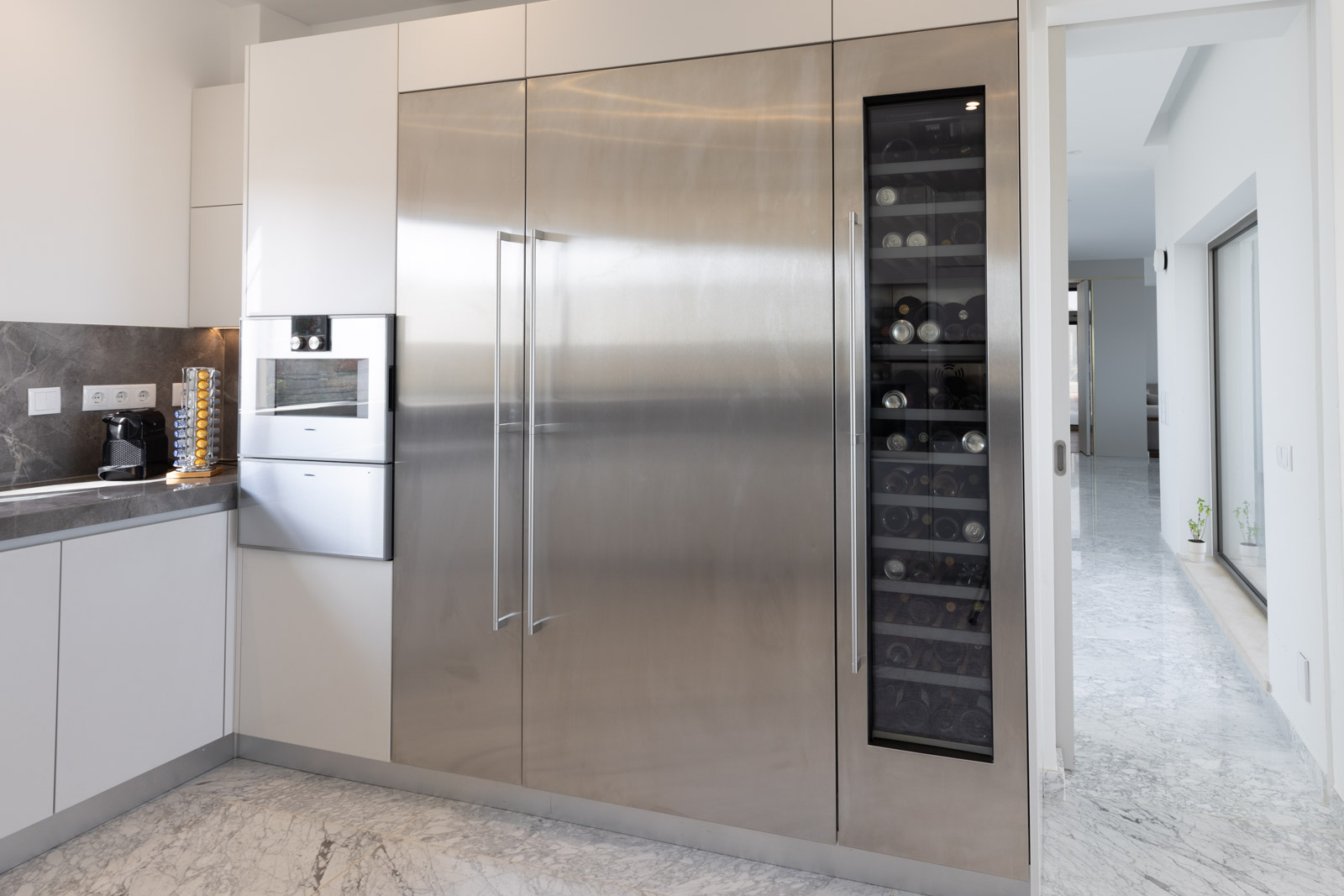 Cozinha JMQ de Luxo na Praia da Luz com Gaggenau